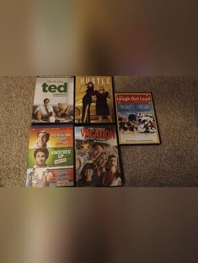 Assorted Comedy Movie DVD Bundle - Various Brands - Multi-Color